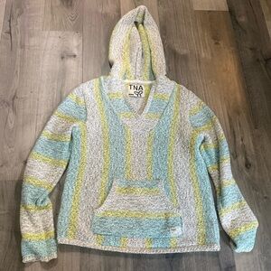TNA Teal Baja Poncho